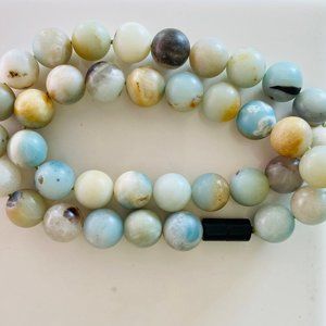 Amazonite crystal bracelet